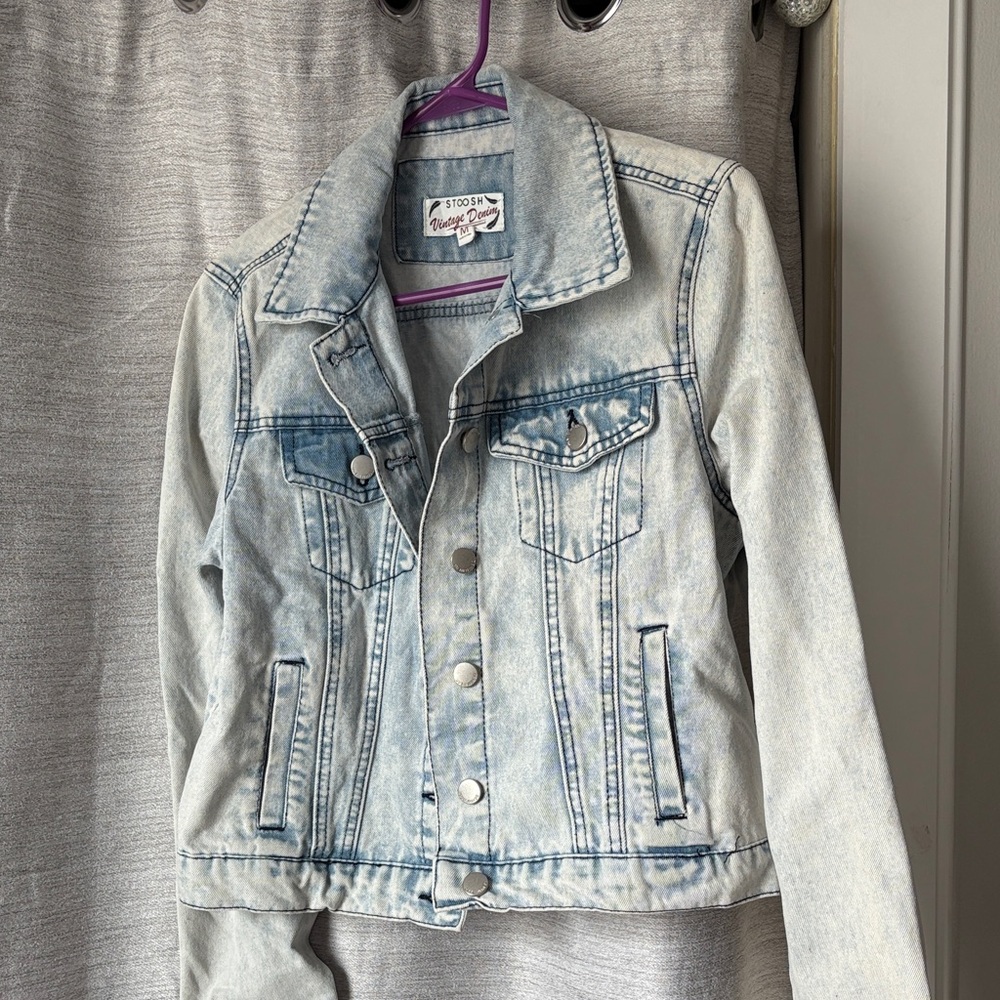 Stoosh Light Blue Denim Jacket